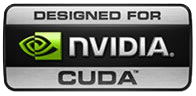 Utvecklad för nVidia CUDA